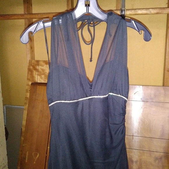 Black formal/prom/homecoming dress - Picture 5 of 8